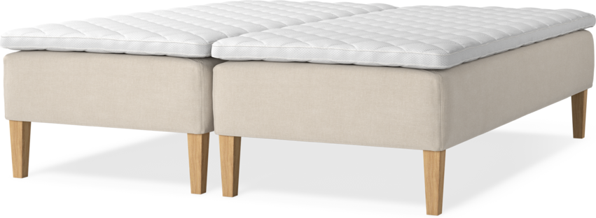 Delux Sense - Ramsäng, dubbelsäng med bäddmadrass