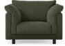 Cherrie - Fåtölj, fast klädsel - Grön