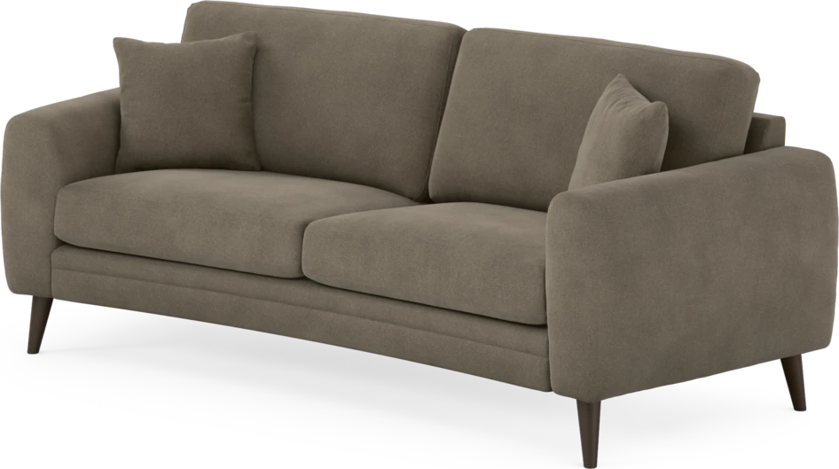Eden - 2,5-sits soffa svängd - Beige