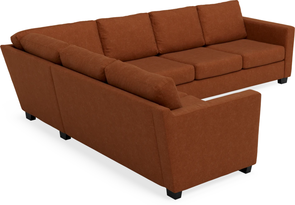 Friday - Hörnsoffa, 2+3-sits - Orange