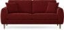 Eden - 2,5-sits soffa - Röd