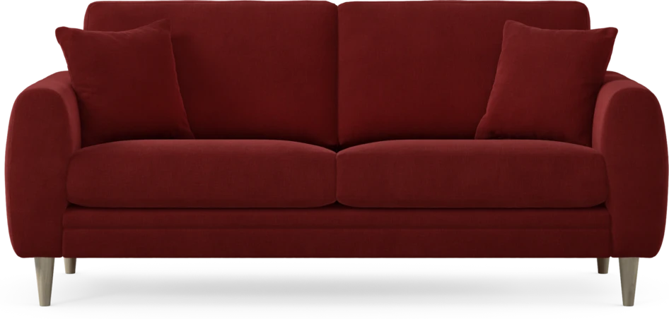 Eden - 2,5-sits soffa - Röd