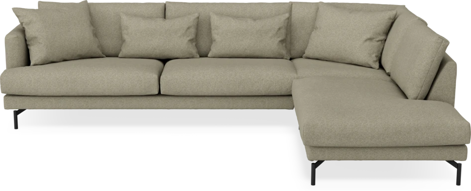 Harper - 3-sits soffa med divan höger - Beige