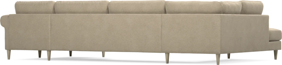 Bridge - 3-sits soffa med divan vänster och schäslong höger - Beige