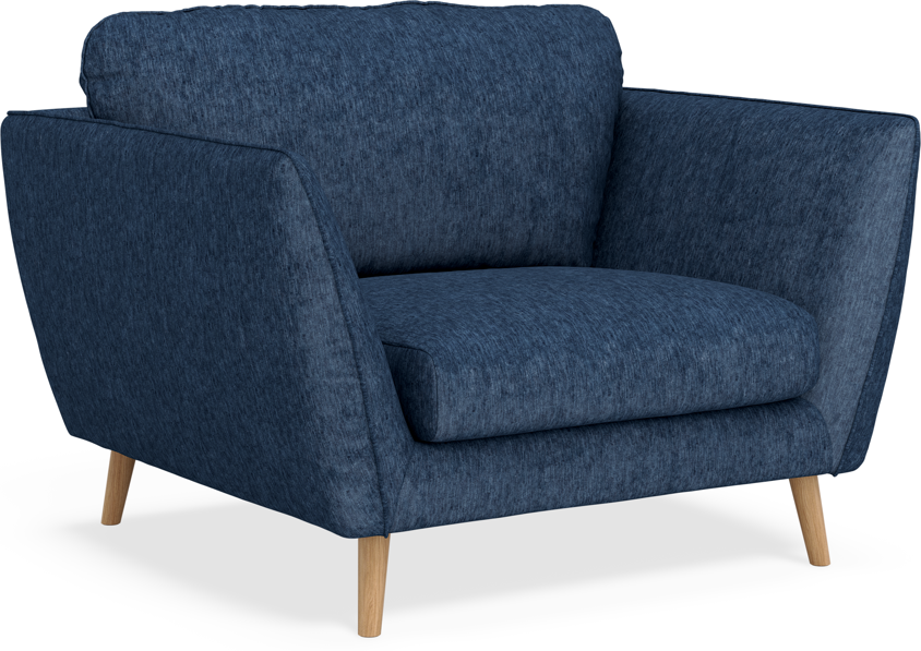 Madison Lux - Fåtölj, 70 cm - Blå
