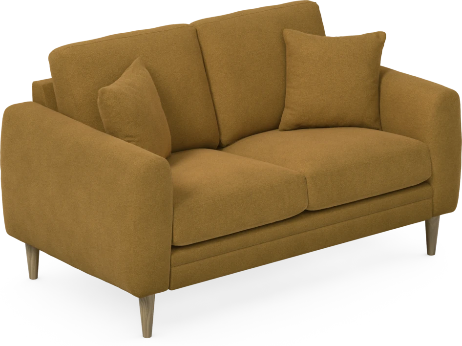 Eden - 2-sits soffa - Gul