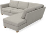 Friday - 2,5-sits soffa med divan höger - Beige