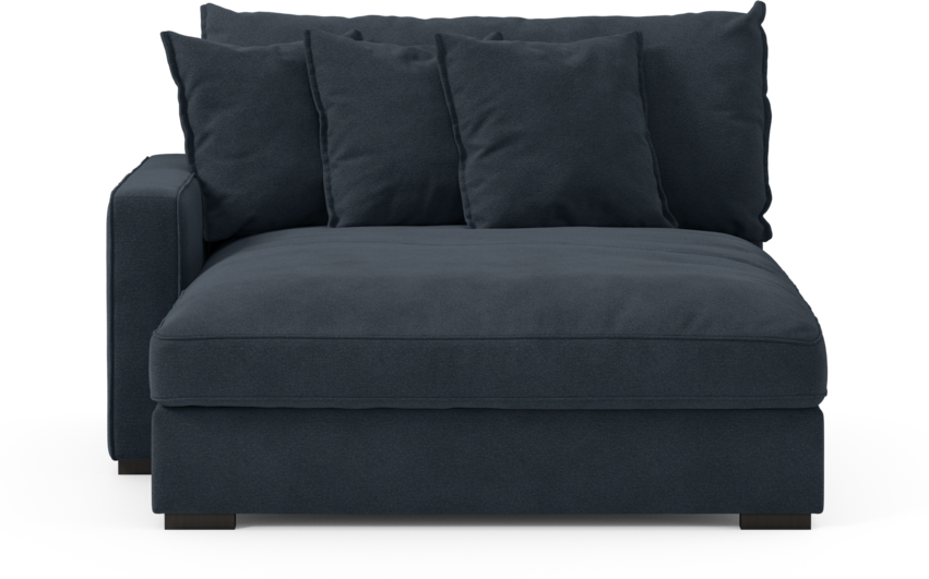 Rossi - Schäslong XL vänster - Blå