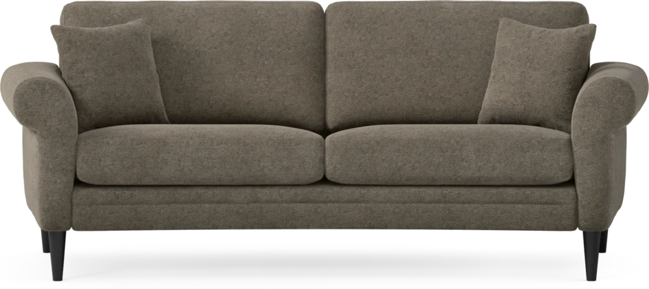 Eden - 2,5-sits soffa svängd - Brun