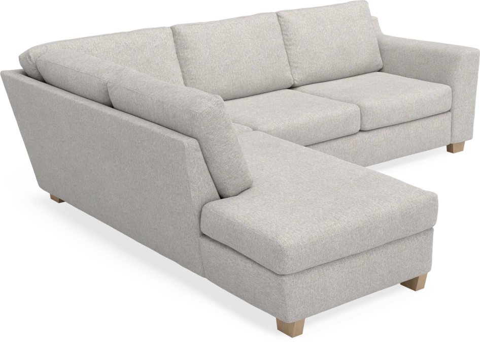 Friday - 2,5-sits soffa med divan vänster - Grå