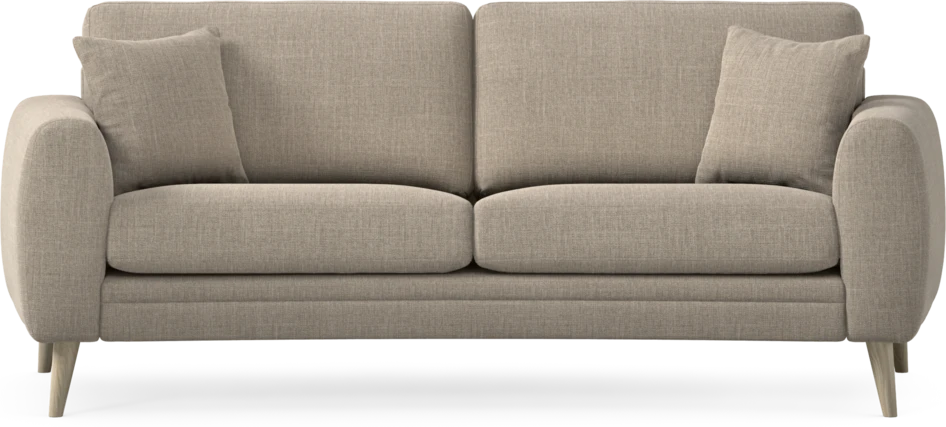 Eden - 2,5-sits soffa svängd - Beige