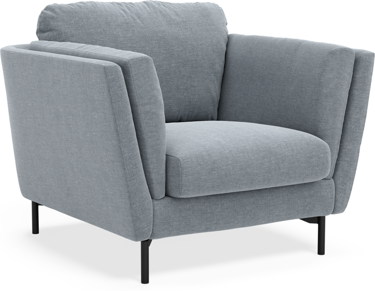 Madison Lux - Fåtölj, 70 cm - Blå