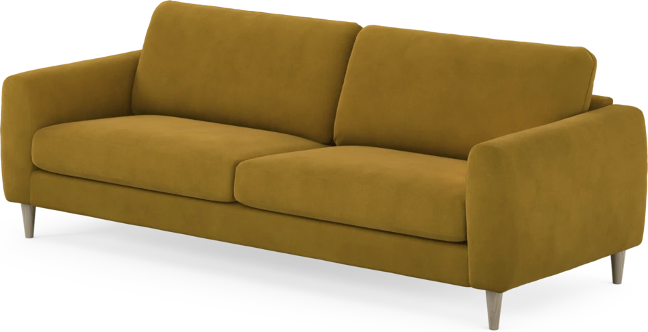 Bridge - 4-sits soffa - Gul