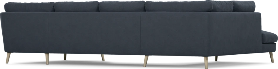 Madison - 2-sits soffa med divan vänster och schäslong höger - Blå