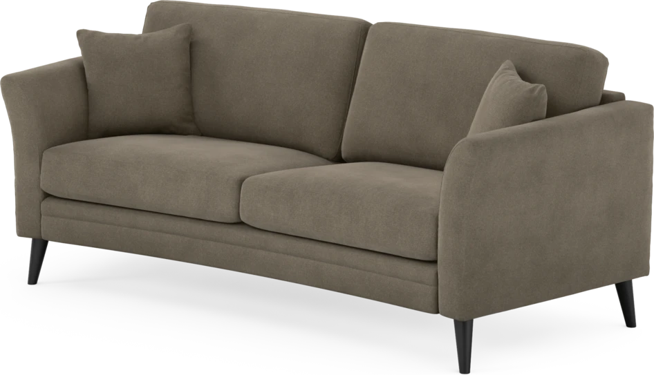 Eden - 2,5-sits soffa svängd - Beige