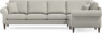 Eden - Hörnsoffa, 3+1-sits - Grå