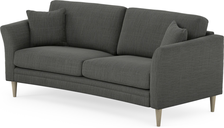 Eden - 2,5-sits soffa svängd - Grå
