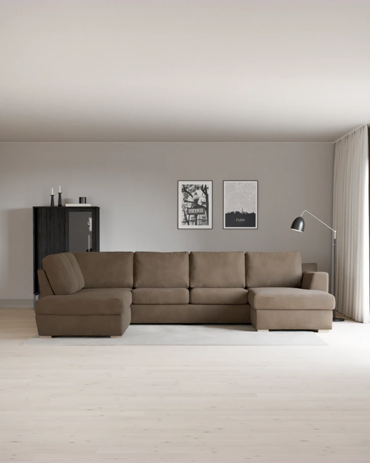 Friday - 3-sits soffa med divan vänster och schäslong höger - inspiration
