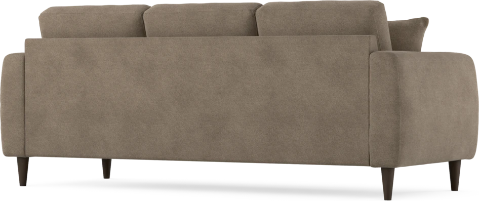 Eden - 3-sits soffa - Brun