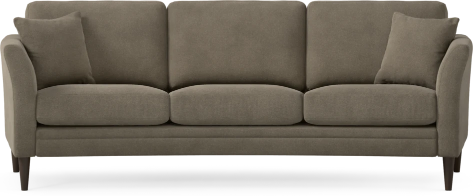Eden - 3-sits soffa svängd - Beige