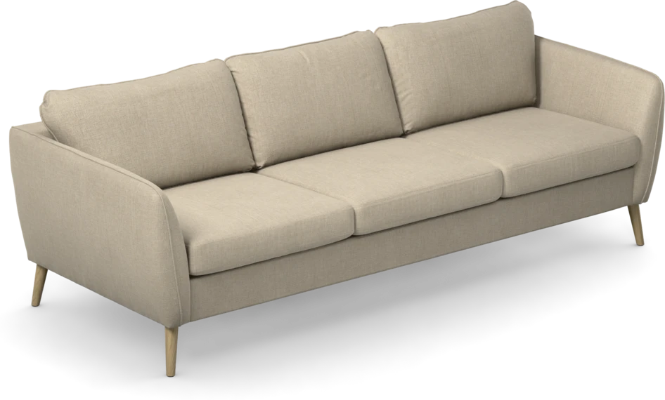 County - 3-sits soffa - Beige