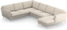 Madison Lux - Hörnsoffa med schäslong höger - Beige
