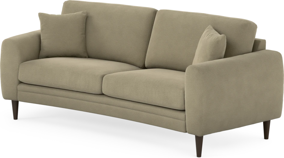 Eden - 2,5-sits soffa svängd - Beige