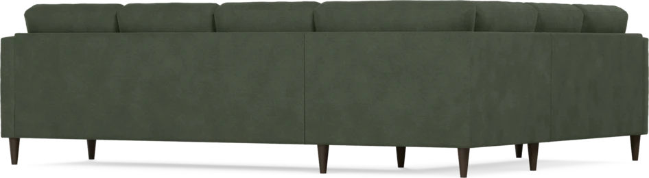 Eden - Hörnsoffa, 2+3-sits - Grön