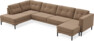 Rio - 4-sits soffa med divan vänster och schäslong höger - Beige