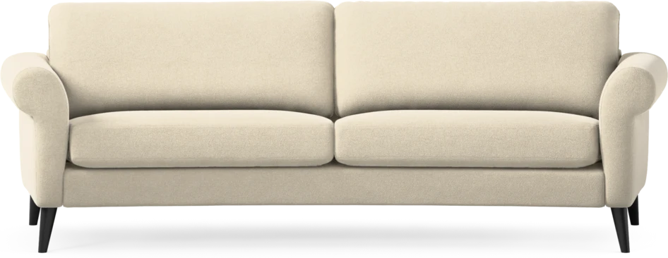 Bridge - 3-sits soffa svängd - Beige