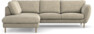 Madison Lux - 2-sits soffa med divan vänster - Beige