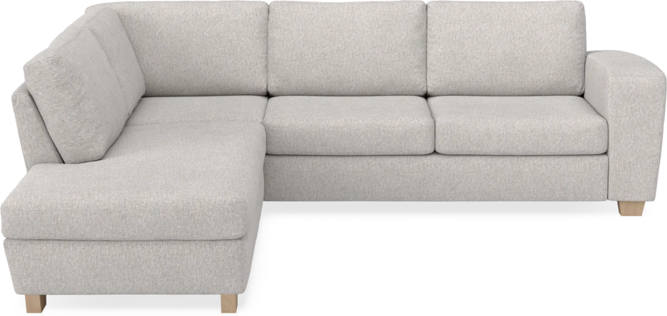 Friday - 2,5-sits soffa med divan vänster - Grå