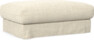 Cherrie Klädsel -  Fotpall - Beige