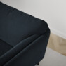 Madison Lux - 3-sits soffa med divan höger - Blå