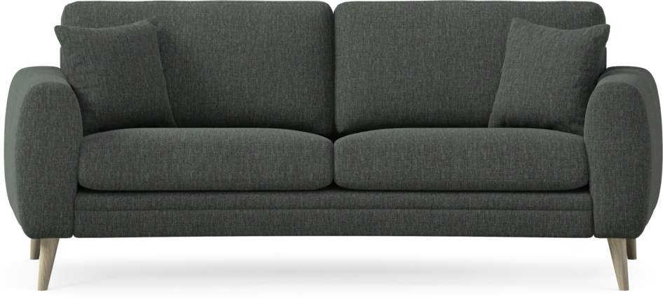 Eden - 2,5-sits soffa svängd - Grön