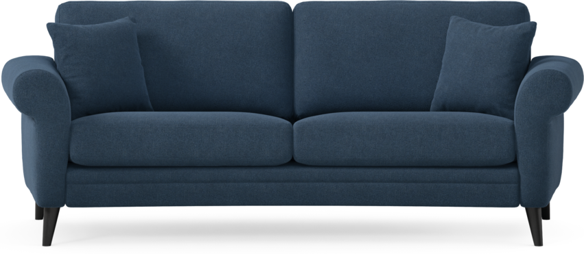 Eden - 2,5-sits soffa svängd - Blå