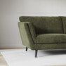 Madison - 3-sits soffa med divan vänster - Grön