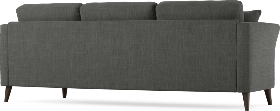 Eden - 3-sits soffa svängd - Grå