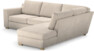 Friday - 2,5-sits soffa med divan höger - Beige
