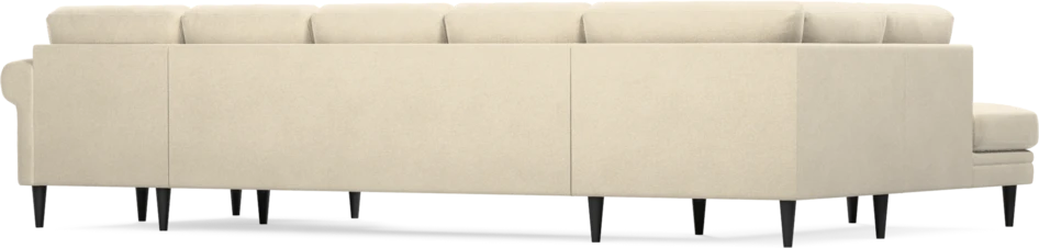 Eden - 3-sits soffa med divan vänster och schäslong höger - Beige
