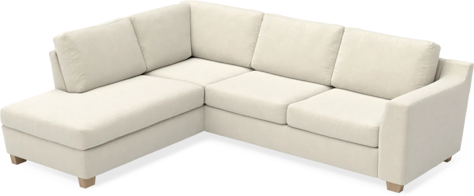 Friday - 2,5-sits soffa med divan vänster - Beige