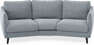 Madison - 3-sits soffa svängd, 70 cm - Blå