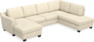 Friday - 3-sits soffa med schäslong vänster och divan höger - Beige