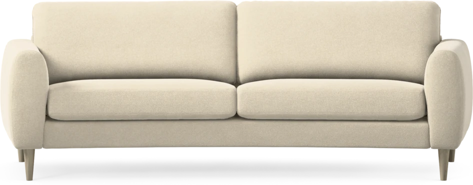 Bridge - 3-sits soffa svängd - Beige
