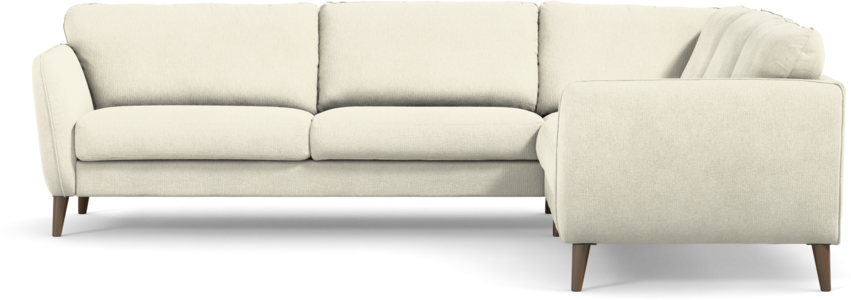 Bridge - Hörnsoffa, 3+2-sits - Vit