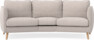 Madison - 3-sits soffa svängd, 70 cm - Beige