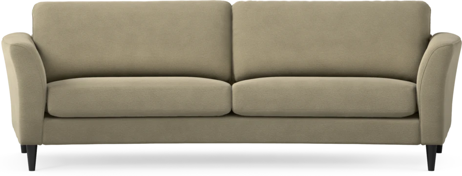 Bridge - 3-sits soffa svängd - Beige