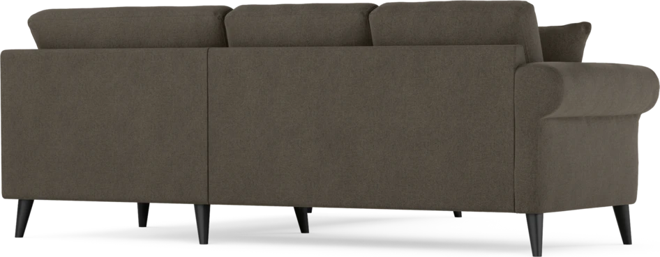 Eden - Hörnsoffa, 2+2-sits - Brun