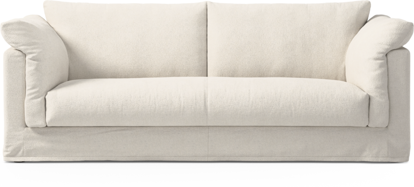 Cherrie Klädsel -  2,5-sits soffa, hel dyna - Vit