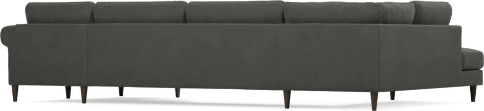 Bridge - 3-sits soffa med divan vänster och schäslong höger - Grå